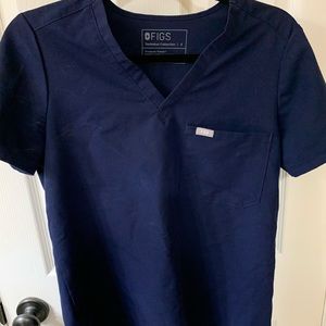 FIGS one pocket scrub top